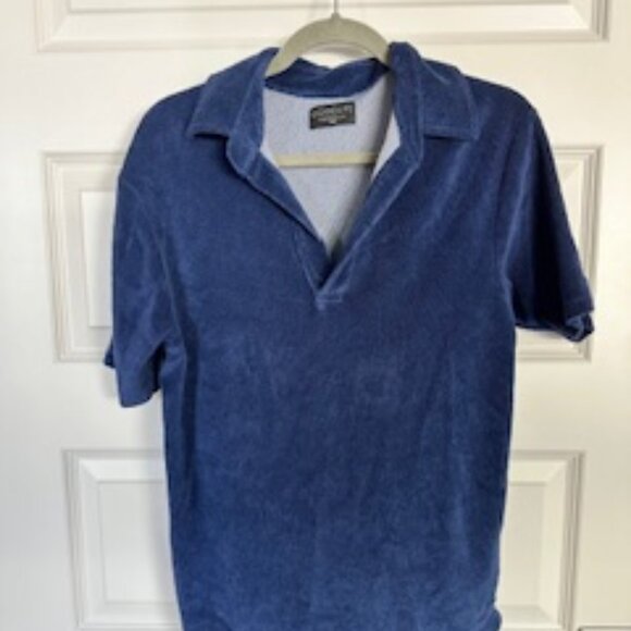 Goodlife Towel Terry Polo Navy - Picture 1 of 2